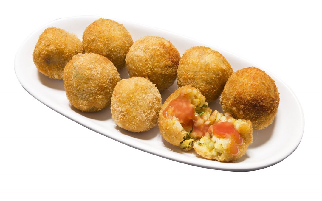 Bolinho de Salmão