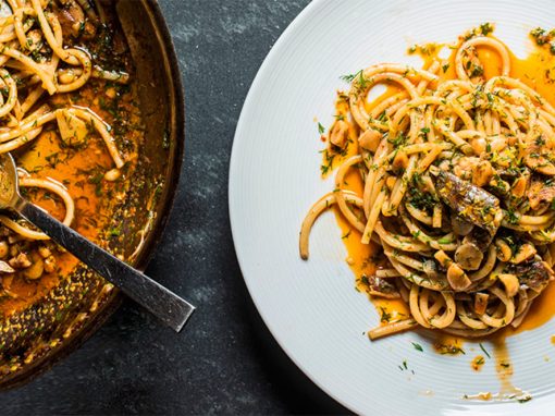 Macarrão ao Molho de Sardinha