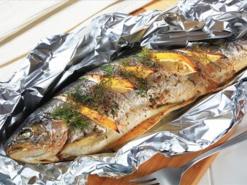 Receita de Truta assada no forno