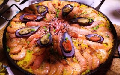 Paella de Frutos do Mar